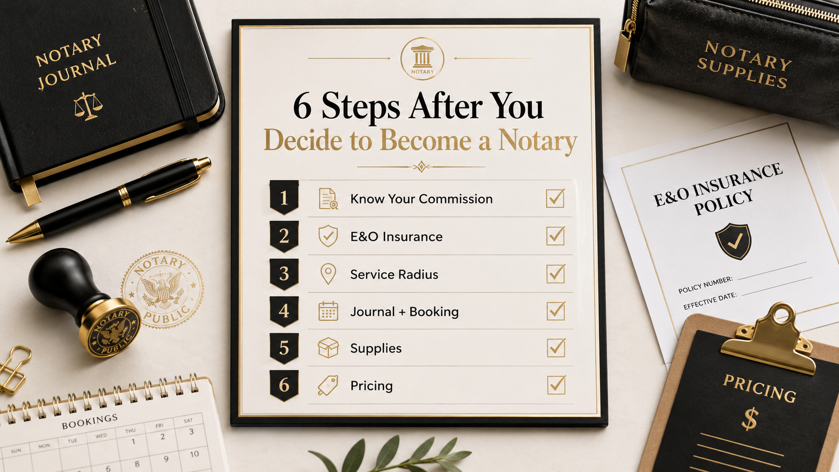 What Happens After You Become a Georgia Notary: 6 First Steps